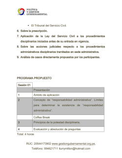 RUC: 20544173902 www.gestiongubernamental.org.pe, Tel&eacute;fono