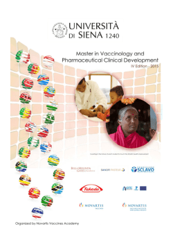 Letter fro - Novartis Vaccines Italia